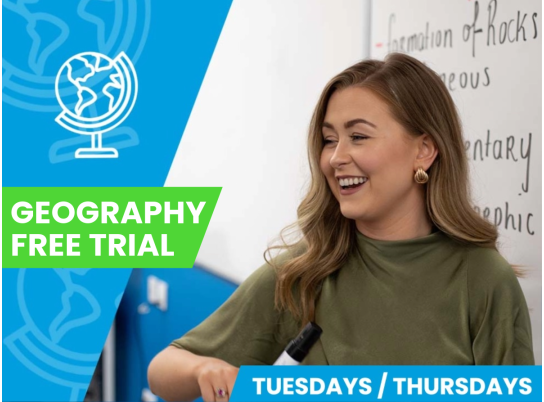 Free Geography Grinds at The Dublin Academy of Education with Tracy Gannon