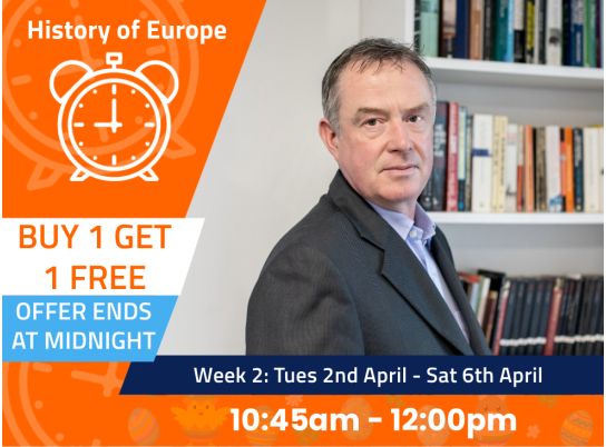 Leaving Cert History of Europe Easter Revision Course in Dublin and Online with The Dublin Academy of Education