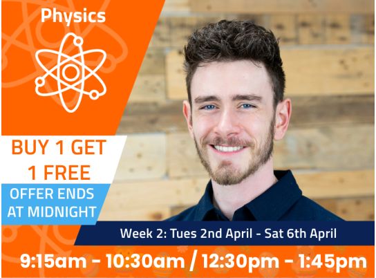 Leaving Cert Physics Easter Revision Course in Dublin and Online with The Dublin Academy of Education