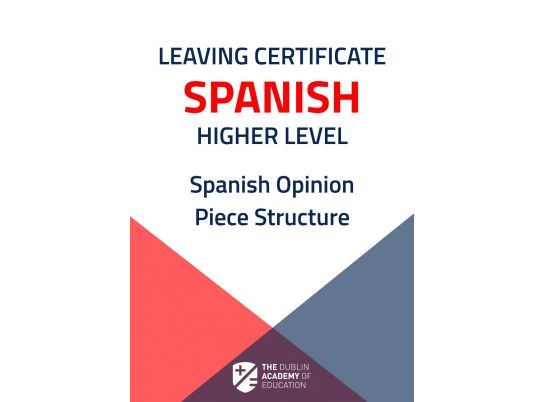 Spanish Opinion Piece Structure