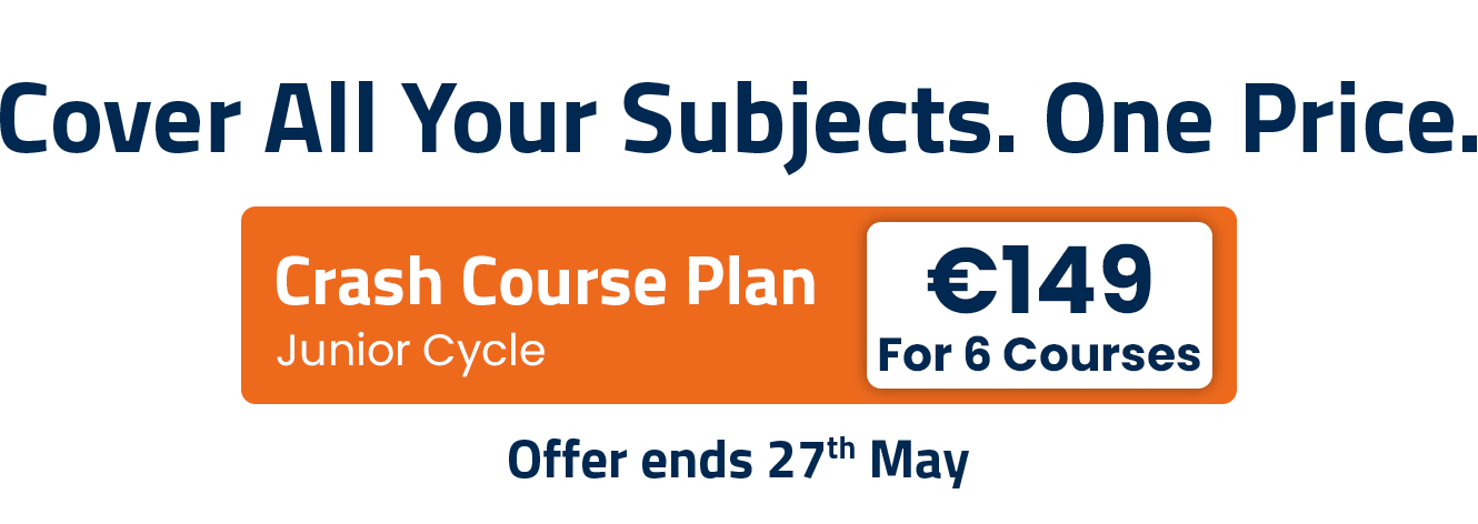 Pricing offer: Choose six subjects for €149, offer ends 28 May